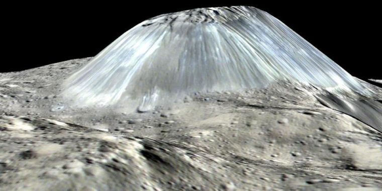 photo of Ice volcanoes have likely been erupting for billions of years on Ceres image