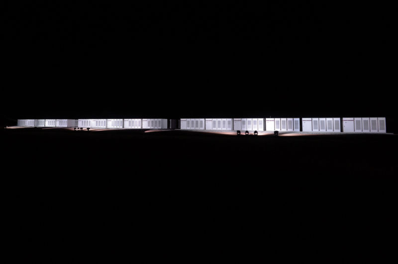 Bloomberg Best of the Year 2017: Powerpacks which will be used to form the world's largest lithium-ion battery stand on display during a Tesla Inc. event at the Hornsdale wind farm, operated by Neoen SAS, near Jamestown, South Australia, on Friday, Sept. 29, 2017.