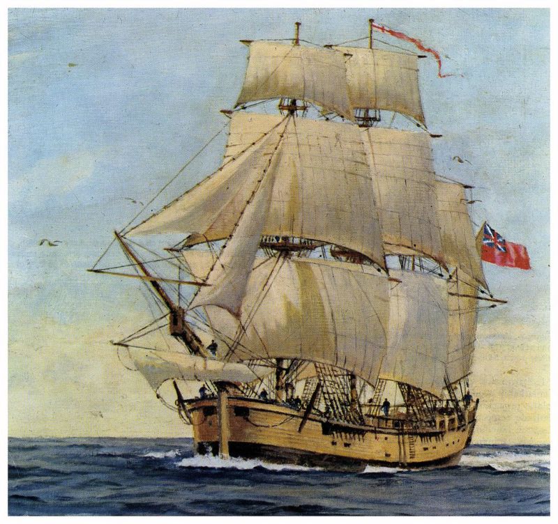 Captain Cook's HMS Endeavour found off the coast of Rhode Island