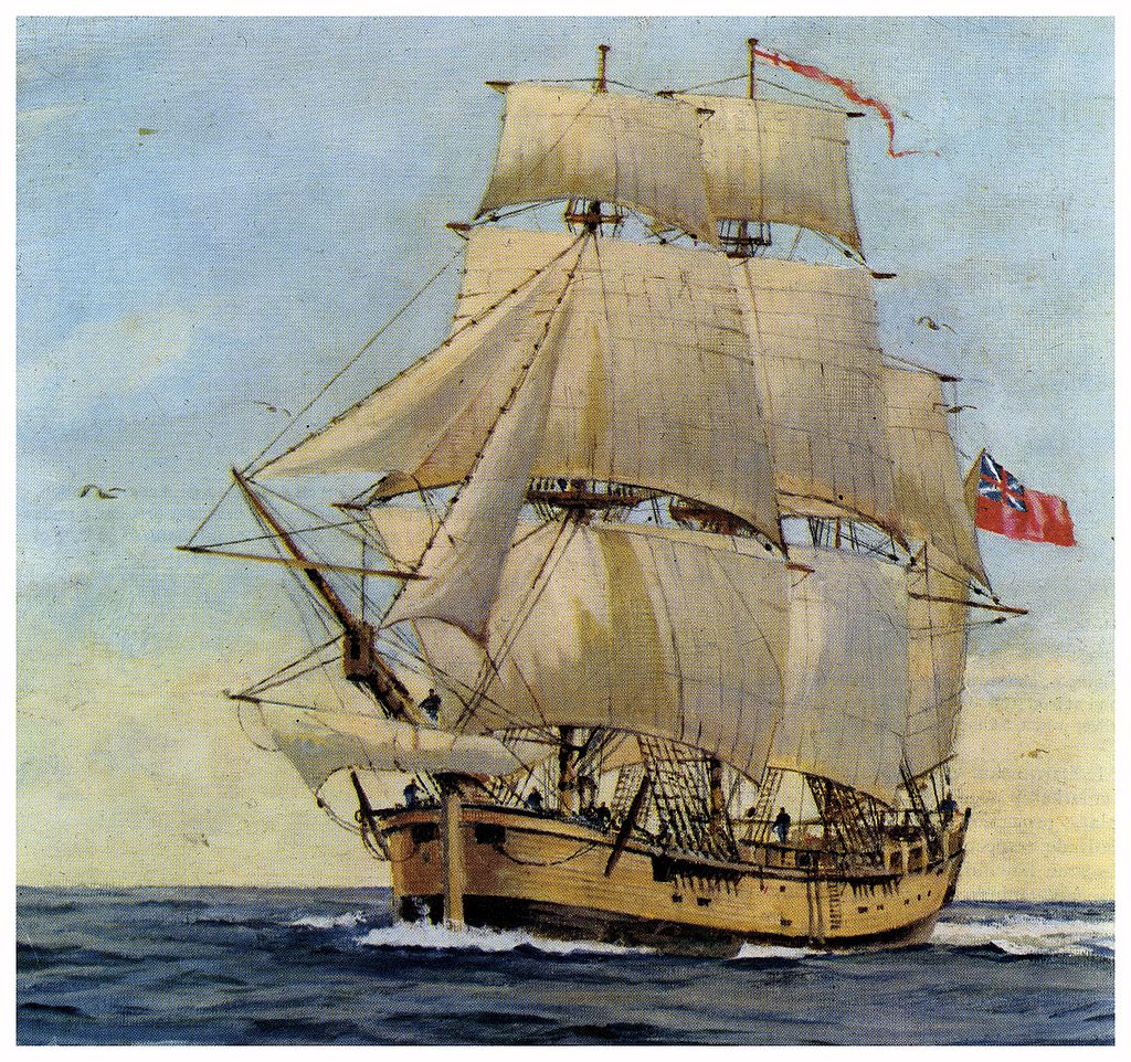 Captain Cook’s HMS Endeavour found off the coast of Rhode ...
