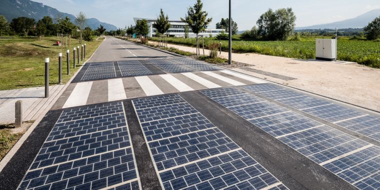 Solar panels replaced tarmac on a motorway. Here are the results.