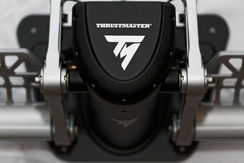This is probably the TPR pedals' best angle—looks almost like a race car engine.
