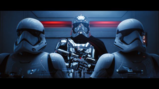 Screenshot of graphics demonstration.