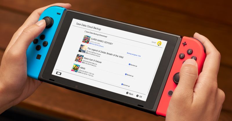 Nintendo Switch cloud saves won't be available for some games