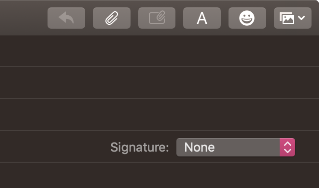 apple mail stationery in mojave