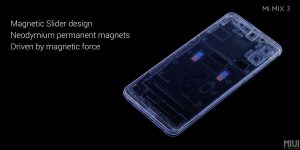 Pictures of the Xiaomi Mi Mix 3.