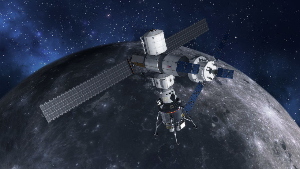 Proposition de lander lunaire par Lockheed-Martin (qui mènera probablement à rien) Crewed-Lunar-Lander-at-Gateway-980x551