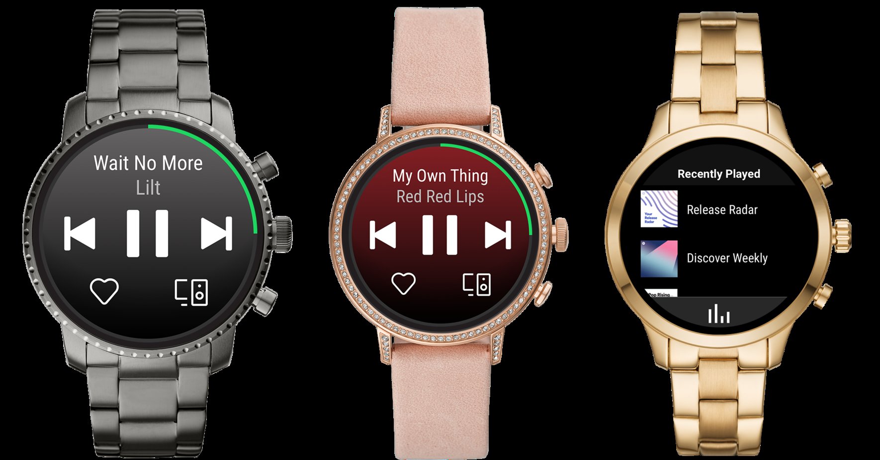 Spotify comes to Wear OS with stand 