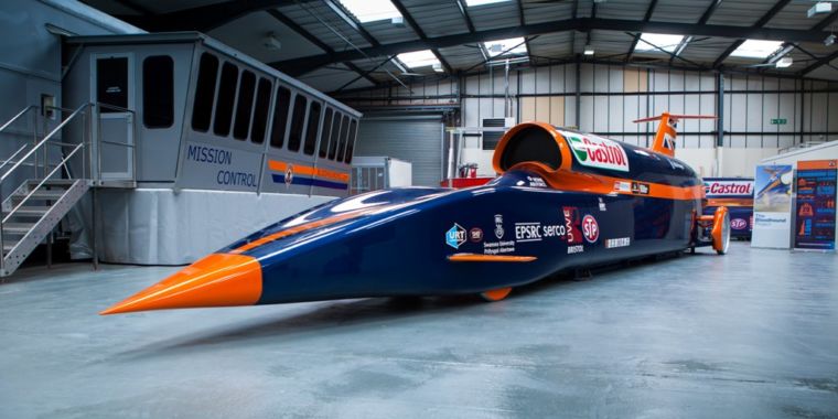 photo of 1,000mph land speed record project now in doubt due to funding woe image