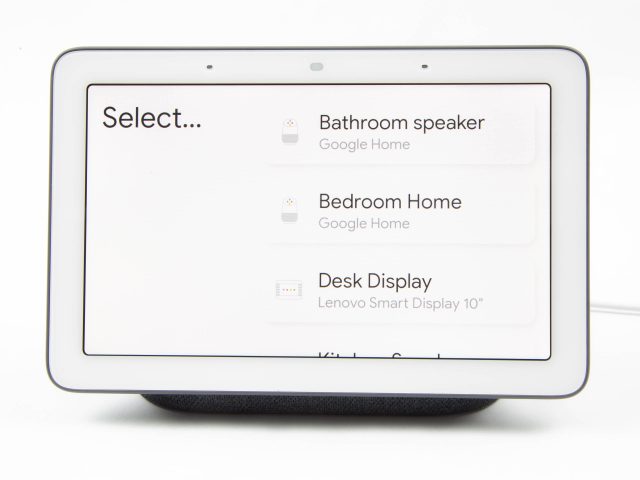 google home hub processor