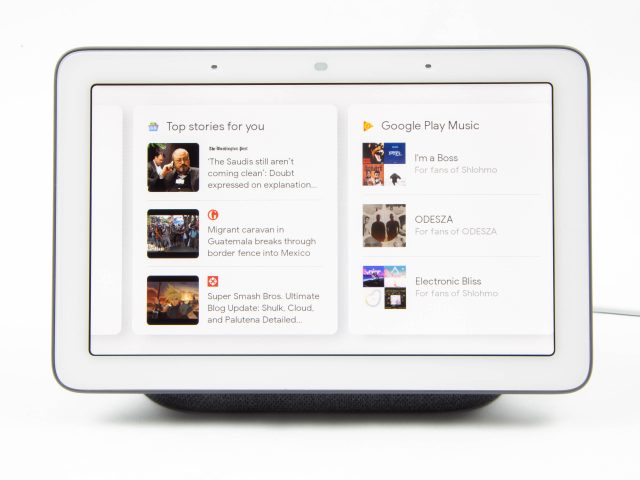 google home hub processor