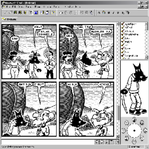 Comic Chat made your chats... into comics.