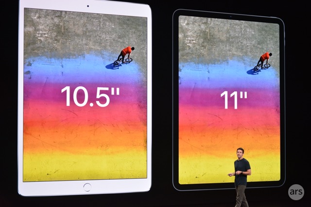 The new iPad Pros are a touch smaller.