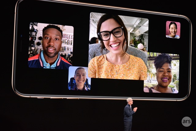 Group Facetime for up to 32 simultaneous participants, coming to iOS 12.1.
