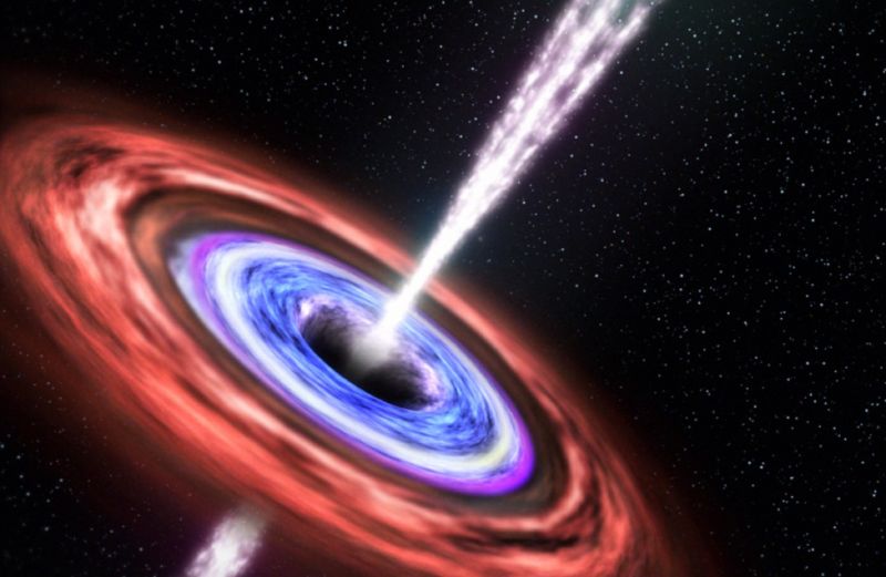 Black hole jets may reveal details of event horizon | Ars Technica