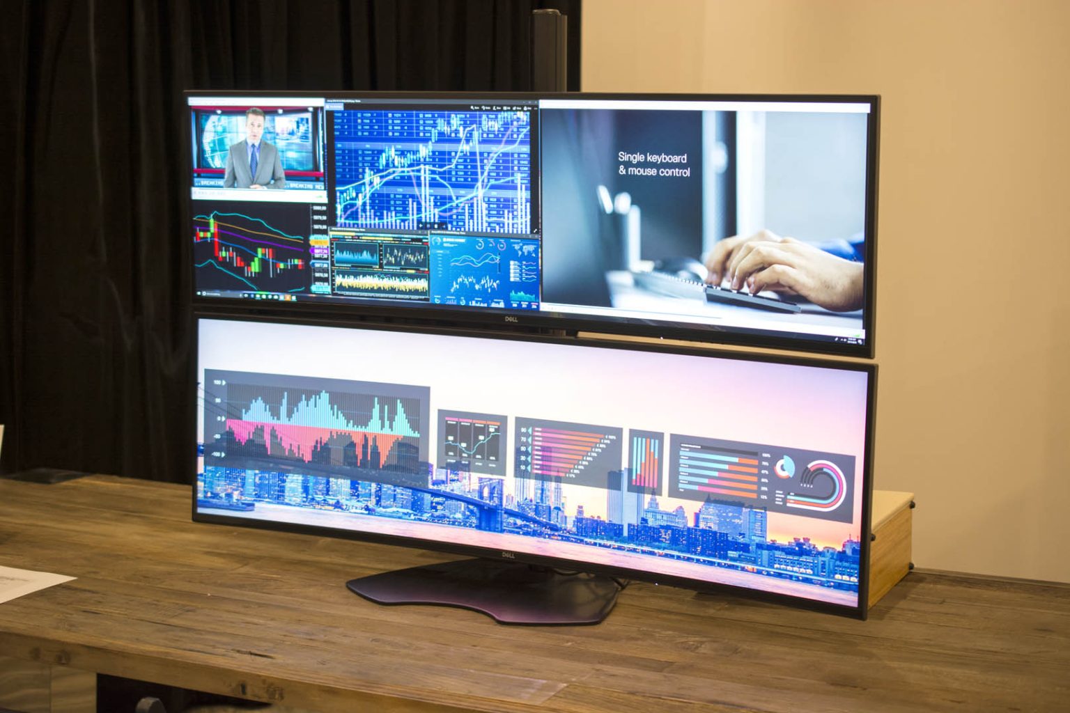 Dell’s newest monitor is a 49inch, dual QHD, curved behemoth Ars