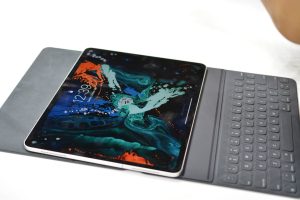 Another view of the iPad Pro.