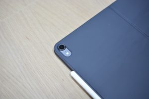 The camera in the cover.