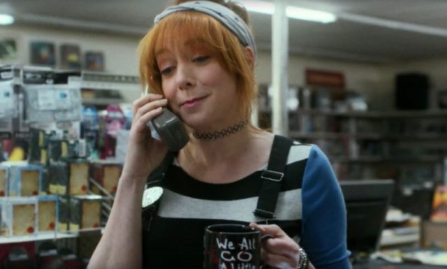 Alyson Hannigan plays Chuck, a comic-store clerk who gets a disturbing phone call from her friend Sam.