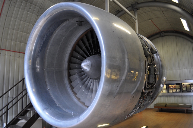 An alleged hacking conspiracy targeted designs for a turbofan engine similar to this one.