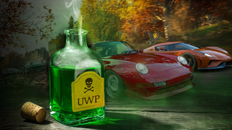 Do you dare sip from the UWP bottle? 