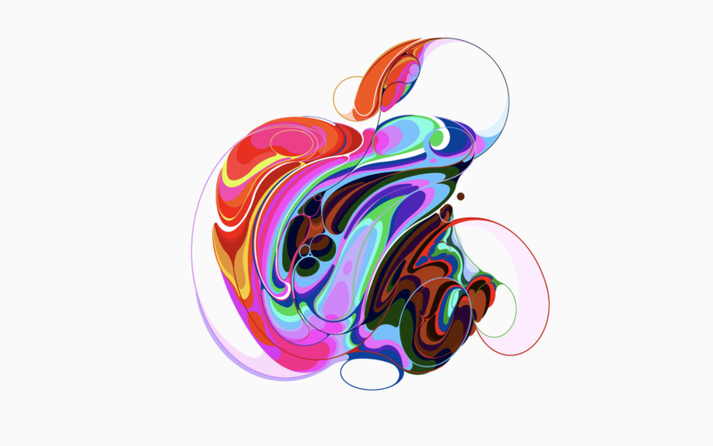 Apple logo.