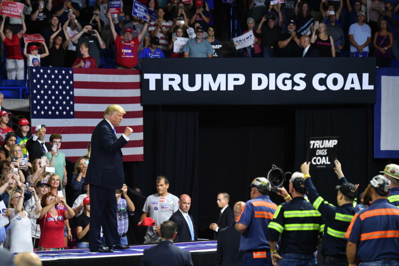 Trump coal rally