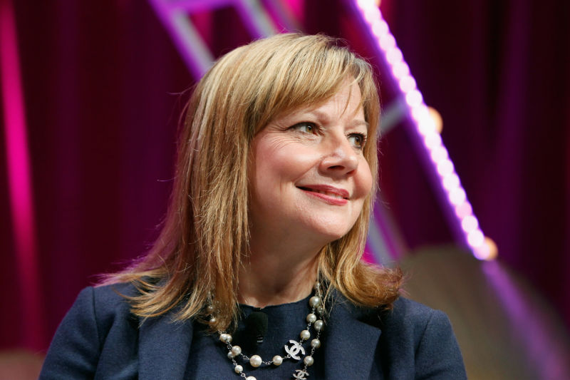 Mary Barra, CEO of General Motors, in Washington, DC, in 2015.