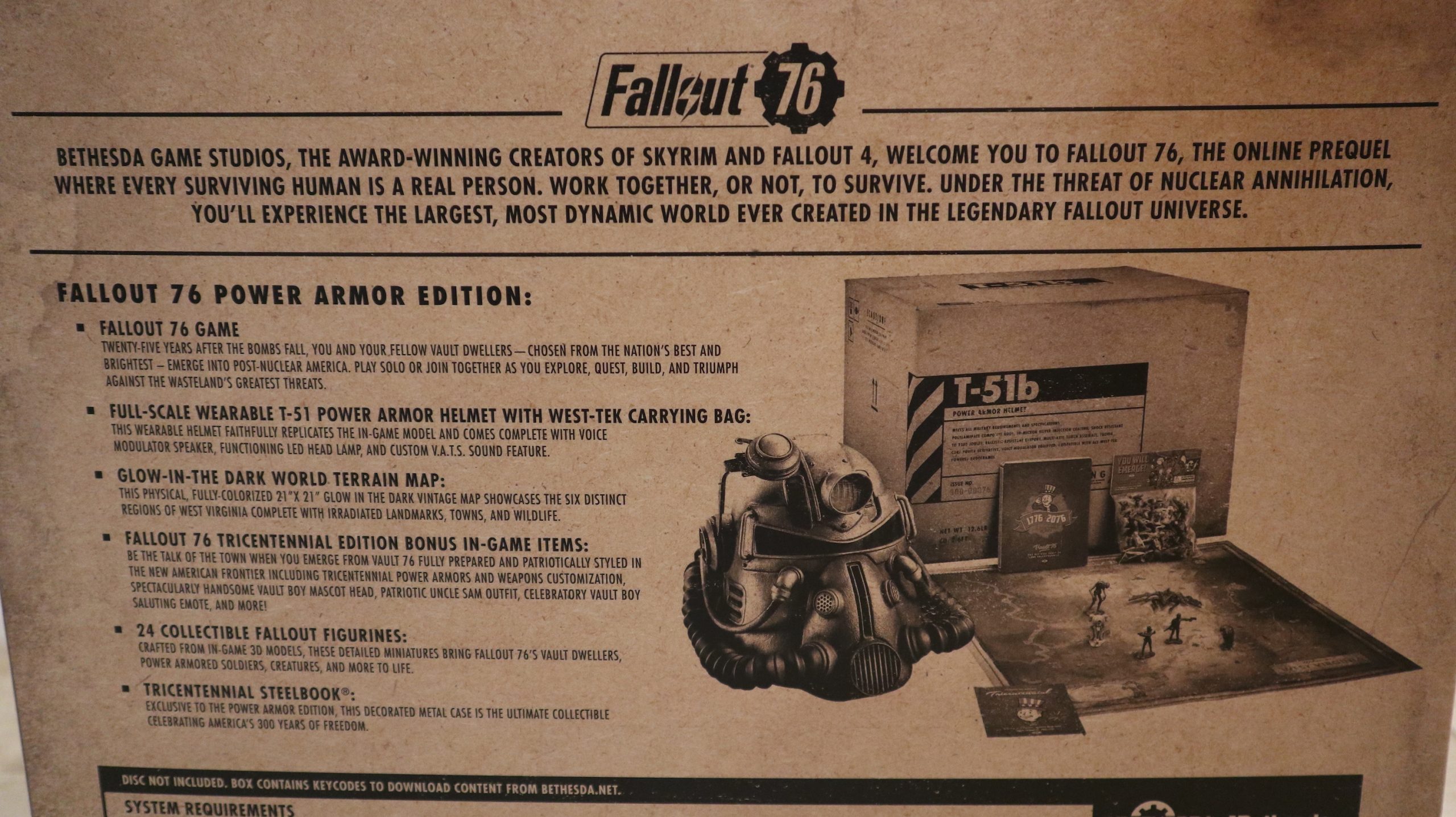 Bethesda fallout 76 collector's edition on sale