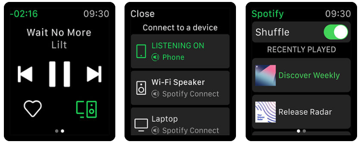 Spotify Officially Releases First Version Of Its Apple Watch App Ars Technica