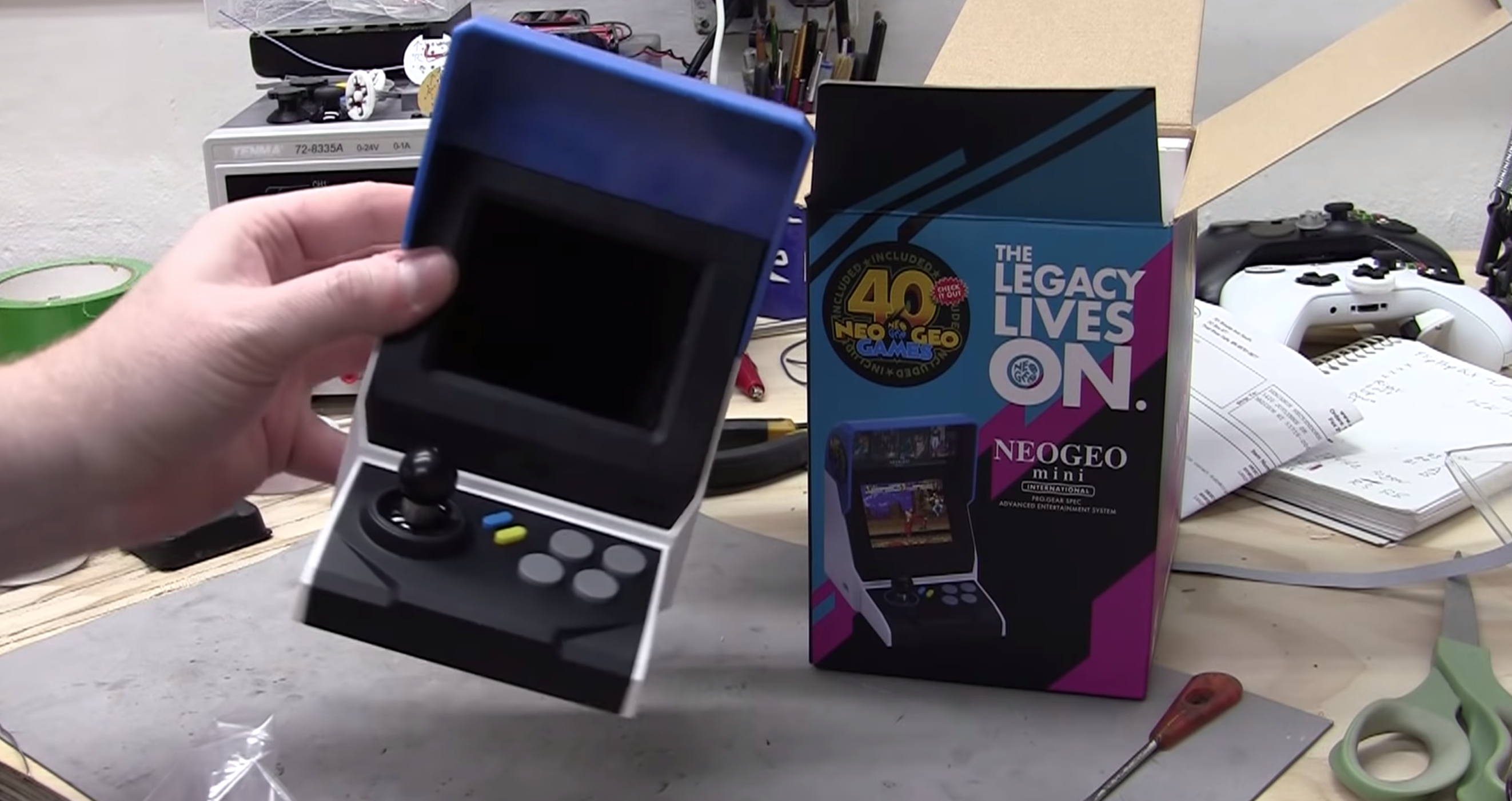 Hacker Ben Heck is back to fix the flawed Neo-Geo Mini - Ars Technica