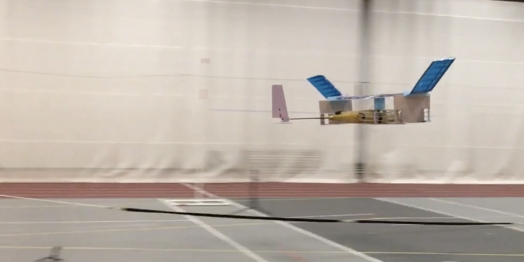 Ion drive meets drone, as small plane flies with no moving parts