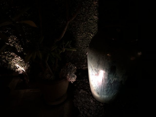 A low-light shot on the iPhone X.