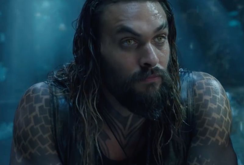 Jason Momoa stars as Arthur Curry, aka Aquaman: half human, half Atlantean.