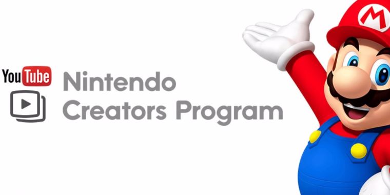 Nintendo ends controversial YouTube revenue-sharing program | Ars Technica