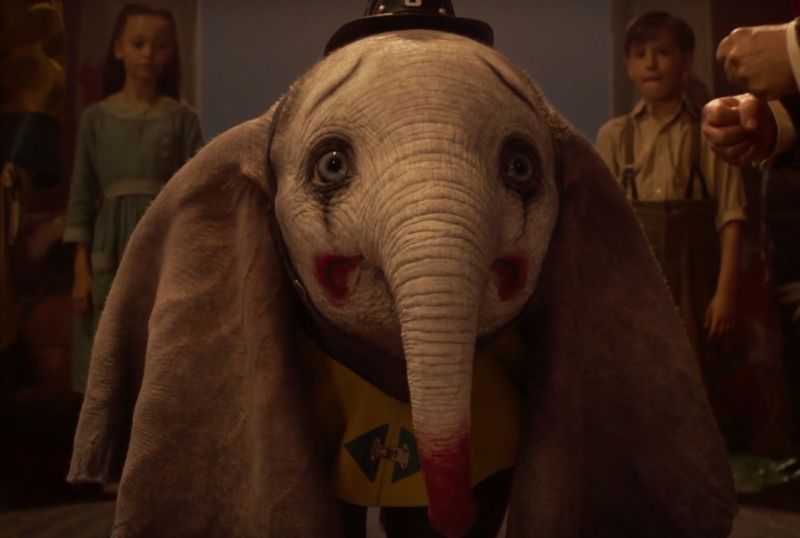 Tears of a clown: Everyone's favorite misfit baby elephant with the big floppy ears is back.