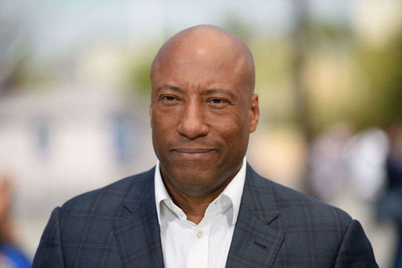 The founder of Entertainment Studios Networks, Byron Allen.