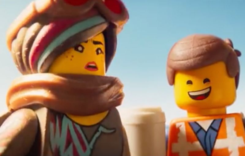 Emmet and lucy sales lego movie