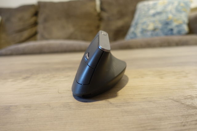 Logitech's MX Vertical is probably the most polished example of a vertical mouse to date.