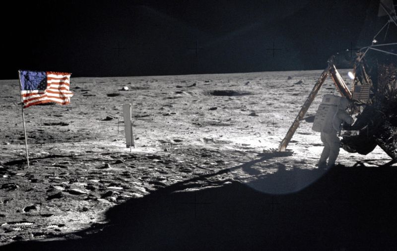 On July 20, 1969, NASA astronaut Neil Armstrong became the first man to walk on the Moon. 