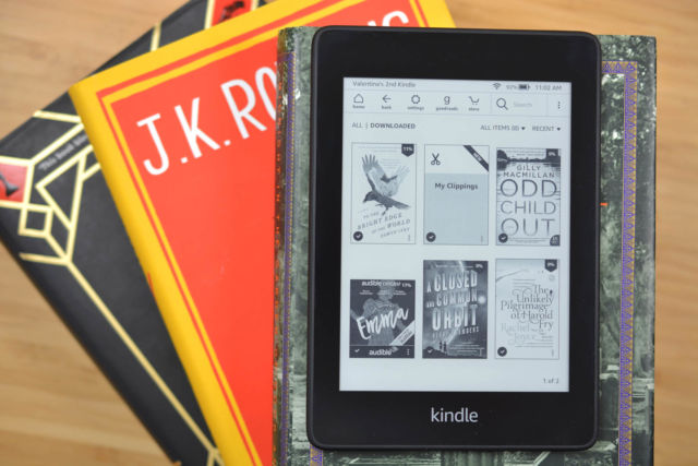 Amazon's Kindle Paperwhite.