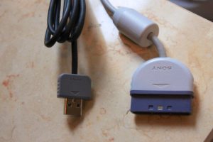 PSClassic and PS cables.