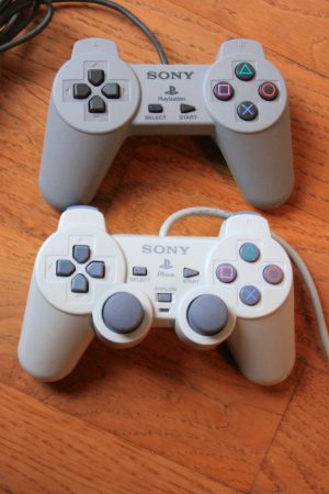 PSClassic and PS controllers.