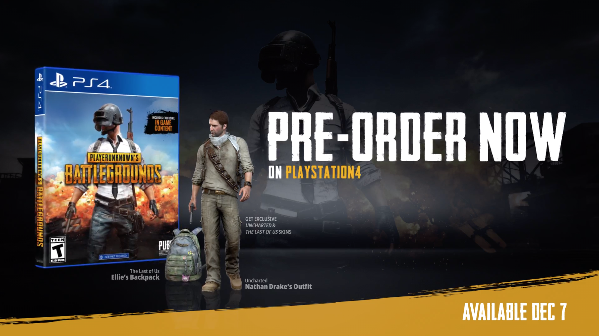 PUBG recebe atualização que traz cross-play entre PlayStation 4 e Xbox One  