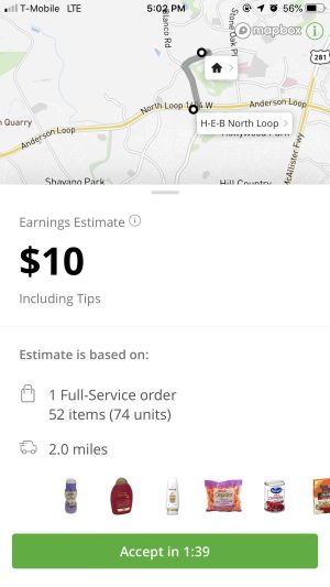 A Texas-based shopper writes: "On the old pay system, I would have received $3 for the batch, plus the item commission ($20.80) and a potential large order bump ($5) if the order was over $200. So a low of $23.80 and a high of $28.80. That's precisely why I didn't take this batch. It was too big for the amount of pay Instacart was valuing my time and energy."