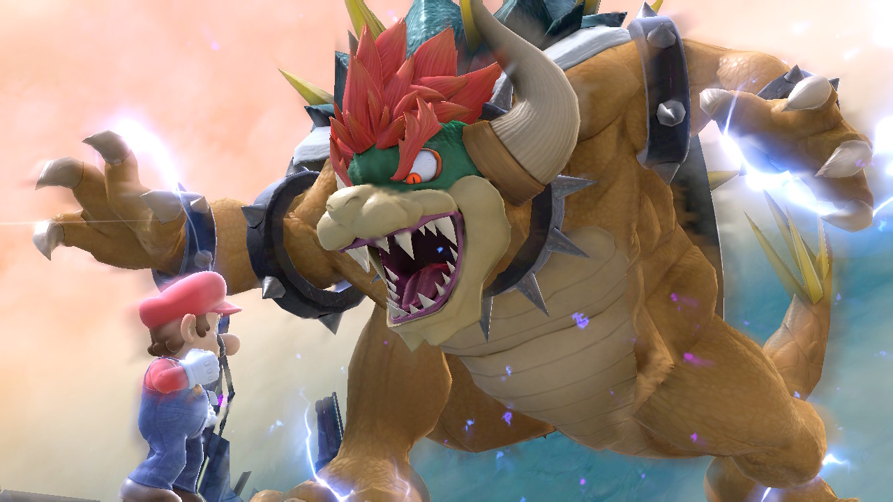 Super Smash Bros. Melee - Classic Mode Gameplay with Giant Giga Bowser  (VERY HARD) 