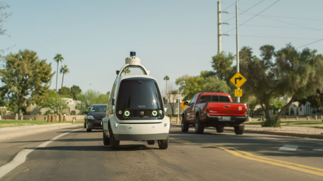 Uber Taps Nuro's Street-Legal Robots For Food Deliveries