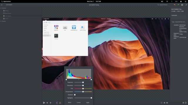 The Code app in elementary OS