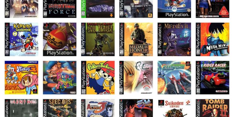 ps1 mini games list