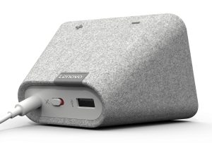 Pictures of the Lenovo Smart Clock.